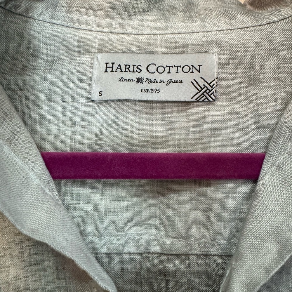 Men's Casual Gray Button Down Shirt - Picture 4 of 13